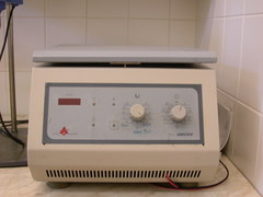 Asztali centrifuga